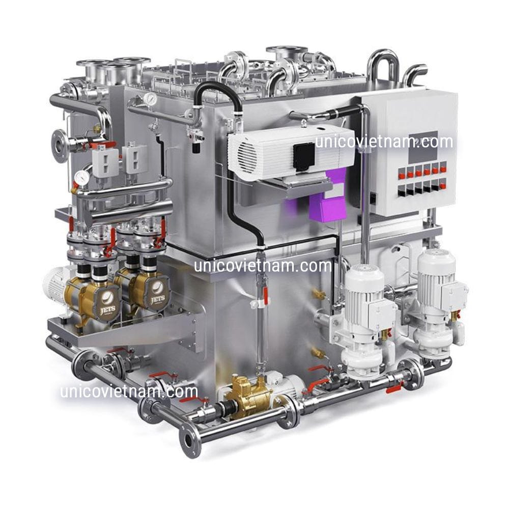 EVAC Jets Vacuum Toilet System - Unico