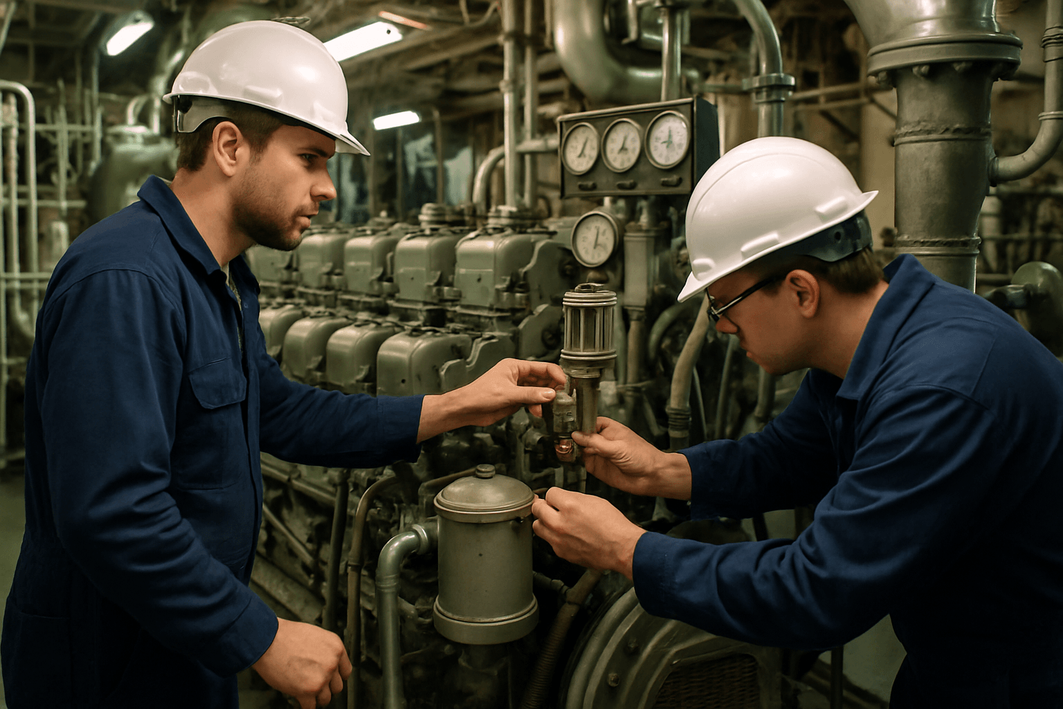 Auxiliary Engine Daily Inspection Checklist